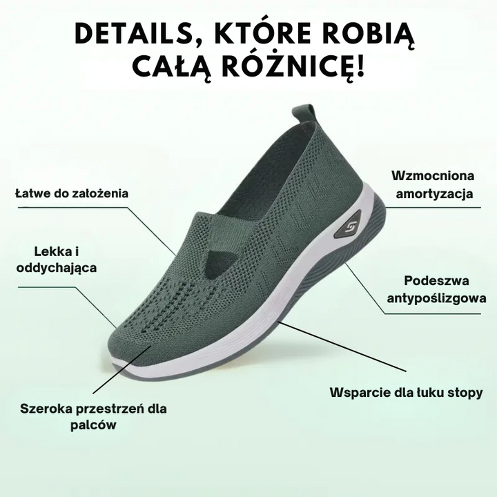 Gosia – Baskets orthopédiques confort pour femme