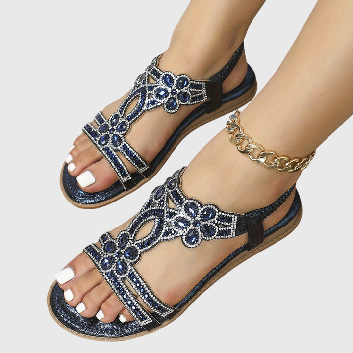 Thaïs Éclat | Sandales Orthopédiques Élégantes