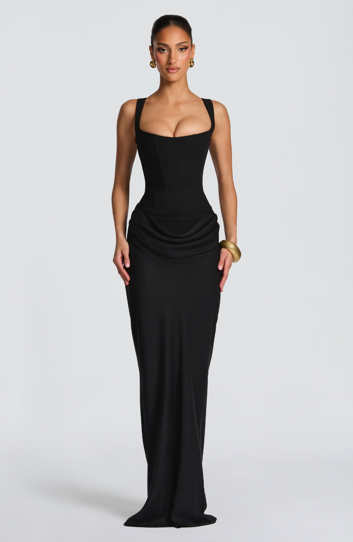 ÉLÉNA™ | ROBE MAXI EN FORME DE SABLIER