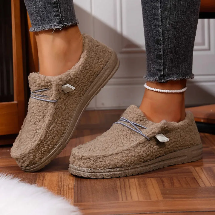 Rozalia – Chaussons Chauds Teddy