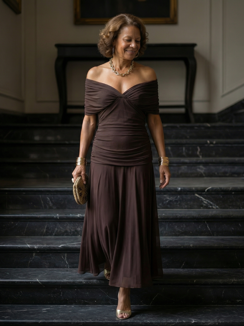 Żaneta | Robe Midi Espagnole