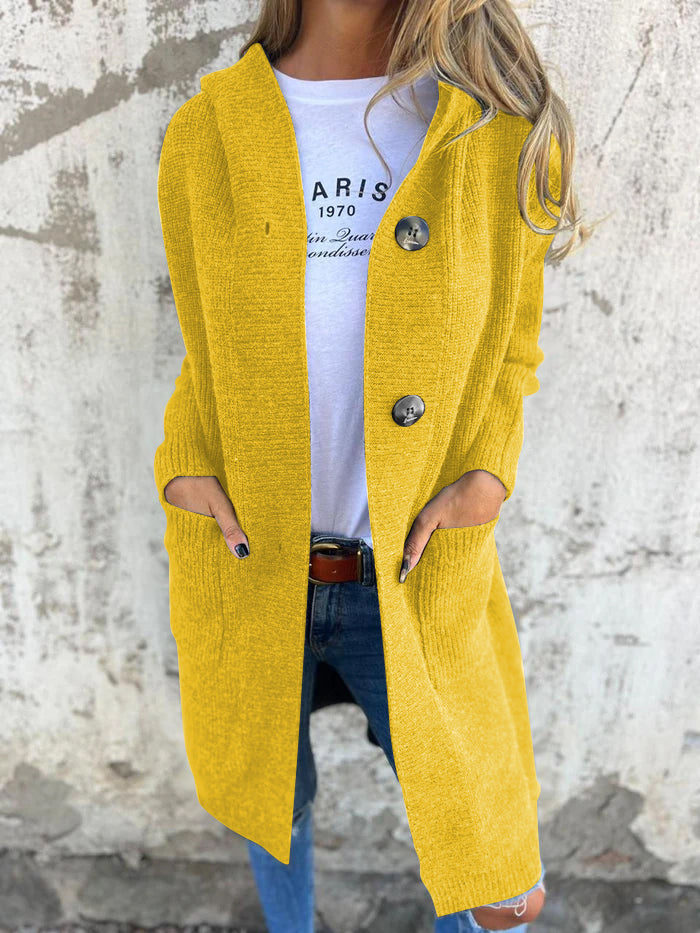 Dziewanna – Cardigan long en maille douce