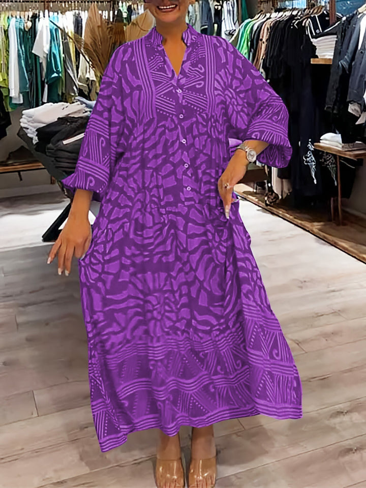 Solange | Robe Maxi Évasée