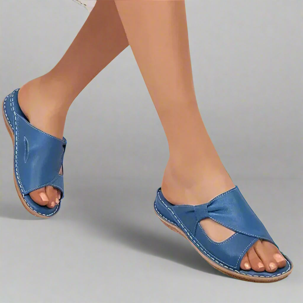 Maria - Sandales orthopédiques en cuir de la plus haute qualité