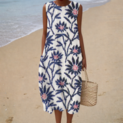 Céline | Robe Midi Élégante