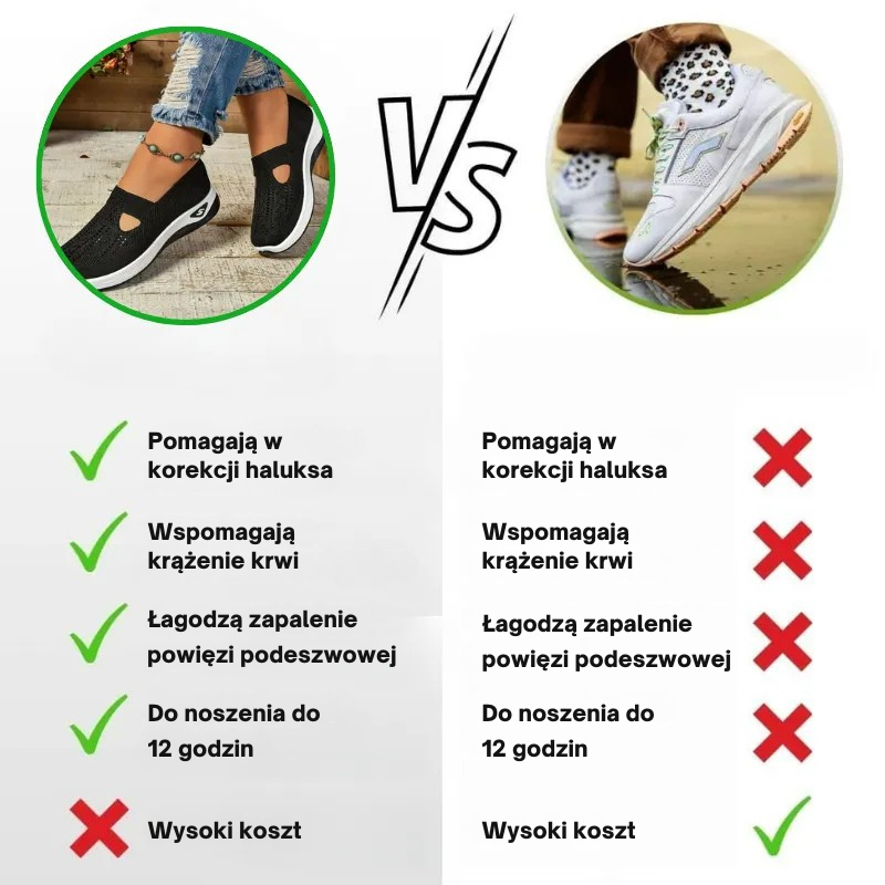 Gosia – Baskets orthopédiques confort pour femme
