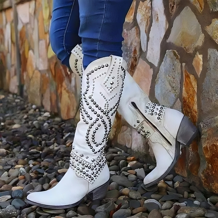 Wessina – Bottes hauteur genou style western