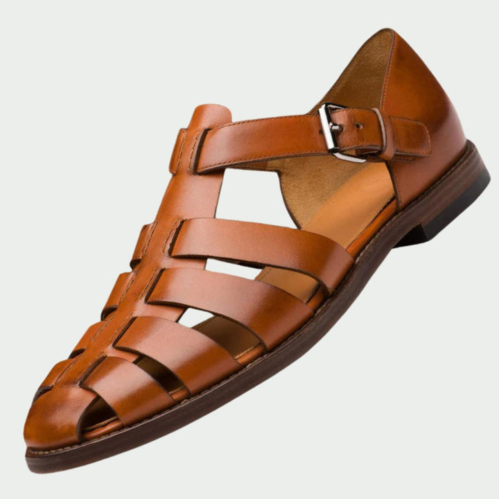 Zorant – Sandales spartiates en cuir pour homme