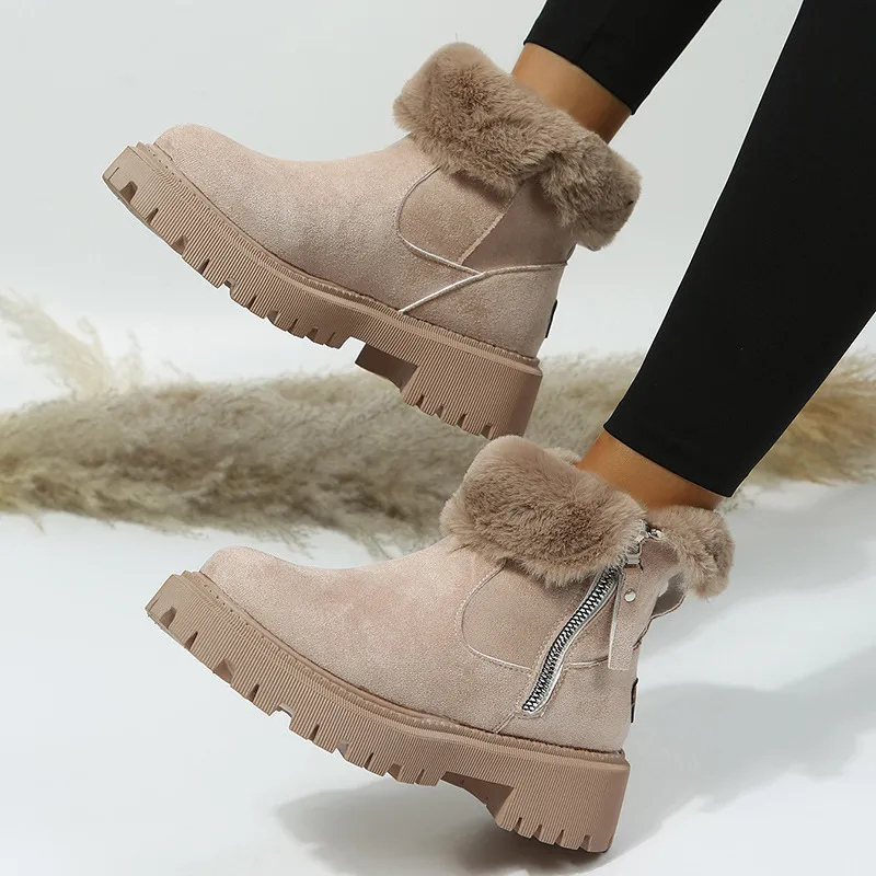 Corinna – Chaussures d’hiver confortables et chaudes