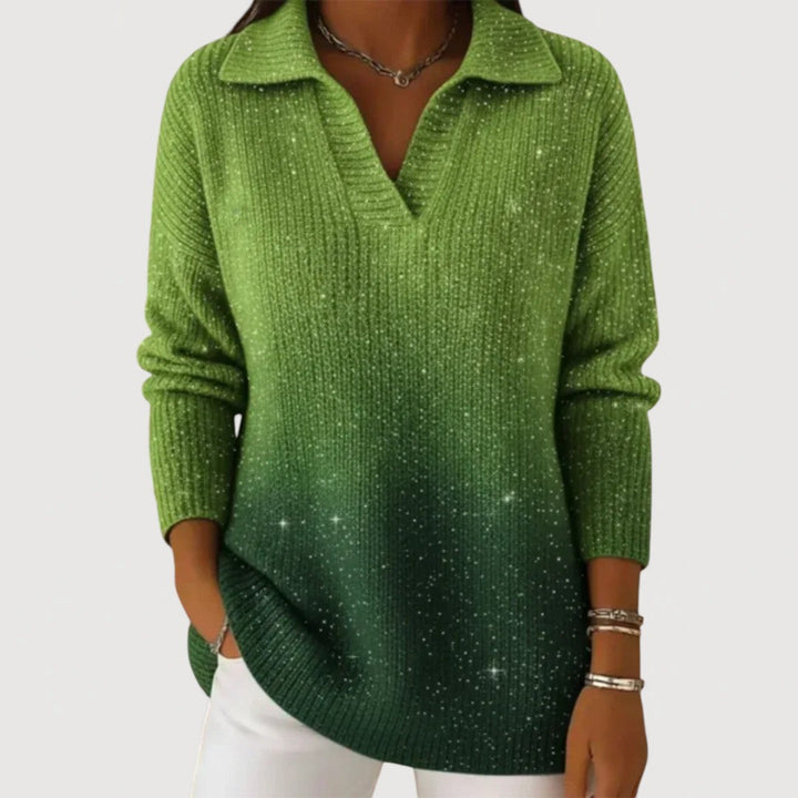 Brivelle – Pull maille brillante