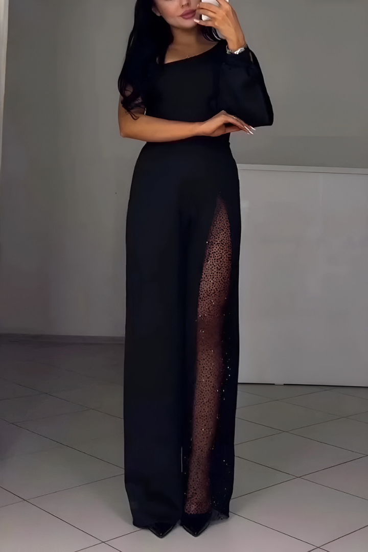 Ines - Combinaison moderne jambes larges