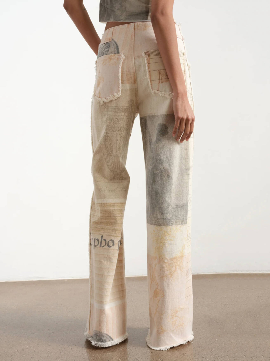 Eustachia – Jean large taille haute
