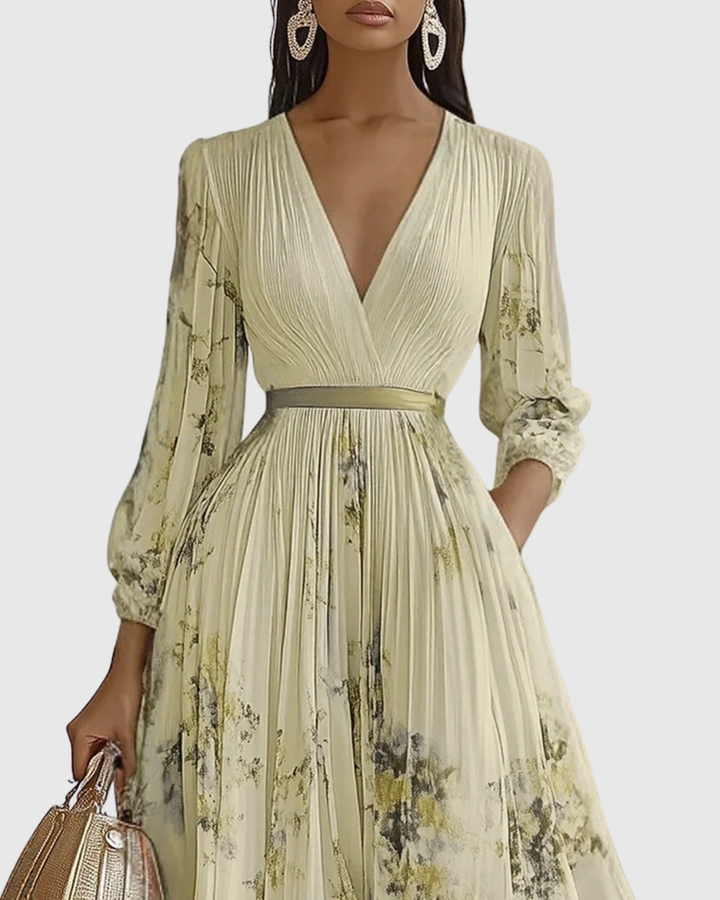 Siena™ - Robe longue élégante avec vague