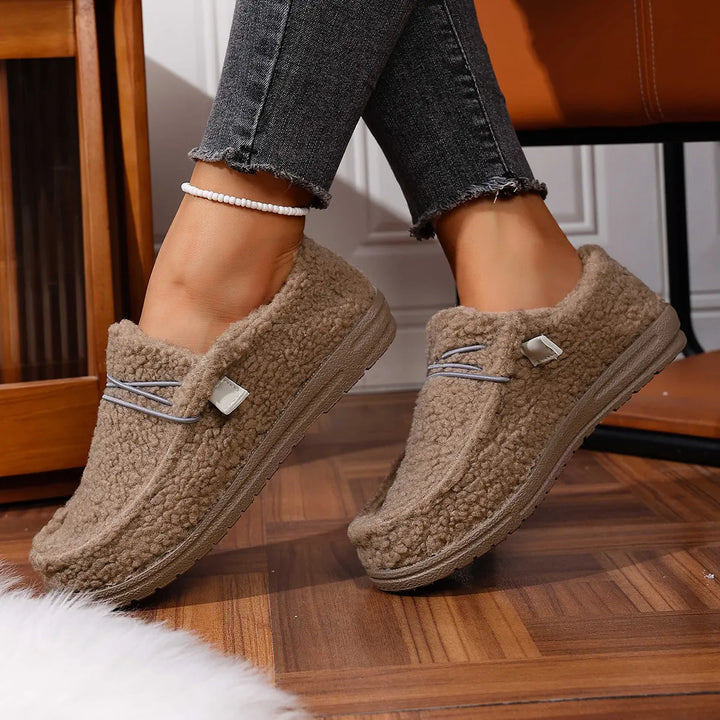 Rozalia – Chaussons Chauds Teddy