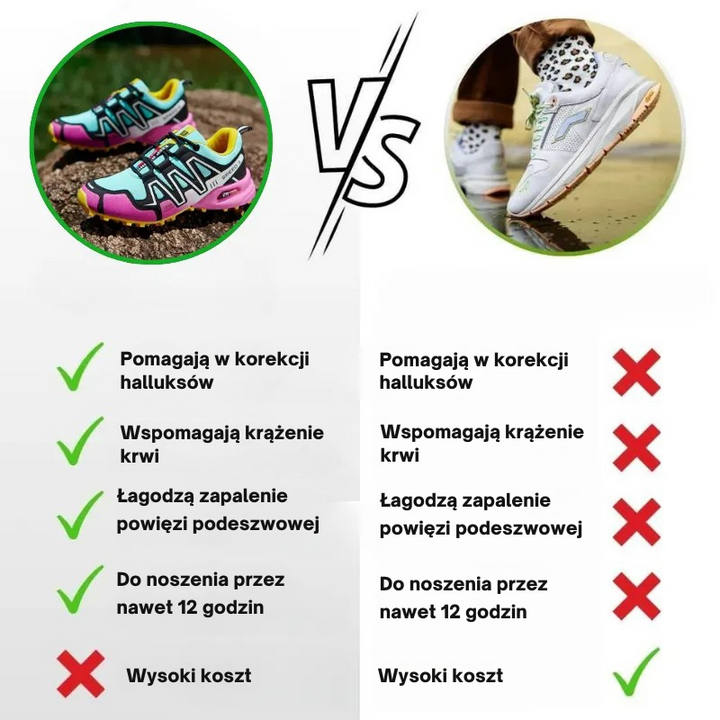 Sandra – Chaussures de marche orthopédiques pour le confort