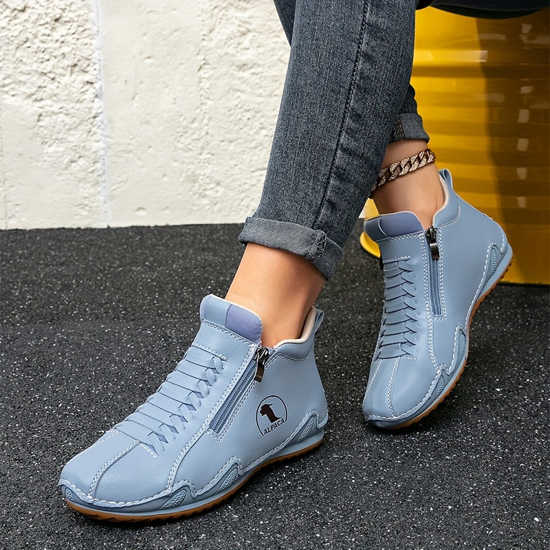 Sirena – Chaussures imperméables avec fermeture éclair latérale et semelle coussinée