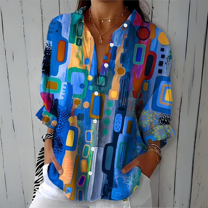 Zimika – Une blouse chic pour une élégance intemporelle