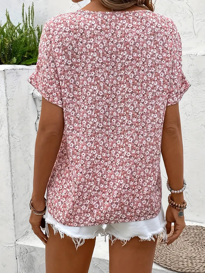 Blanka - La blouse fleurie élégante et légère