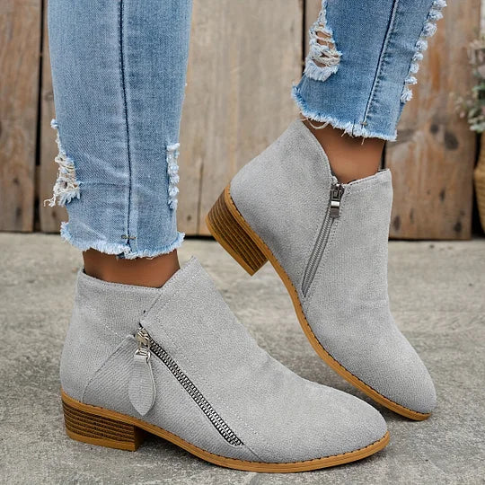 Inessa – Bottines orthopédiques en cuir