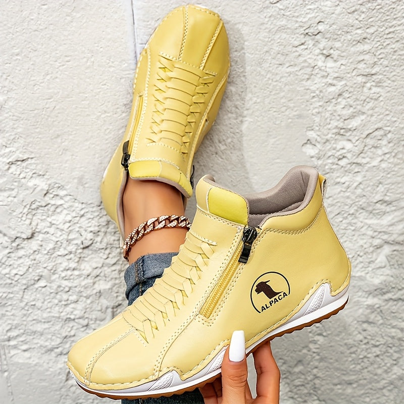 Sirena – Chaussures imperméables avec fermeture éclair latérale et semelle coussinée