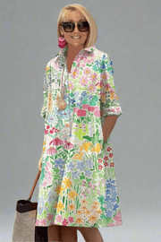 Paige | Robe Midi Champêtre