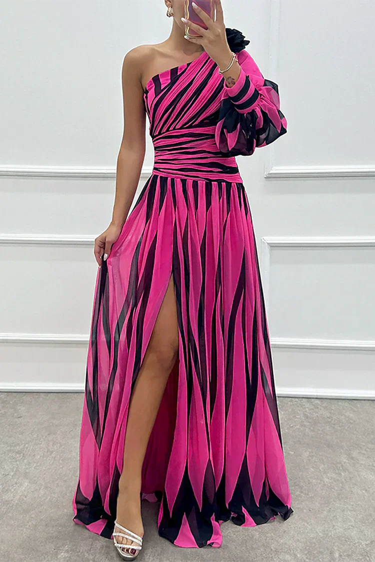 Fenna™ - Robe longue élégante avec une bretelle