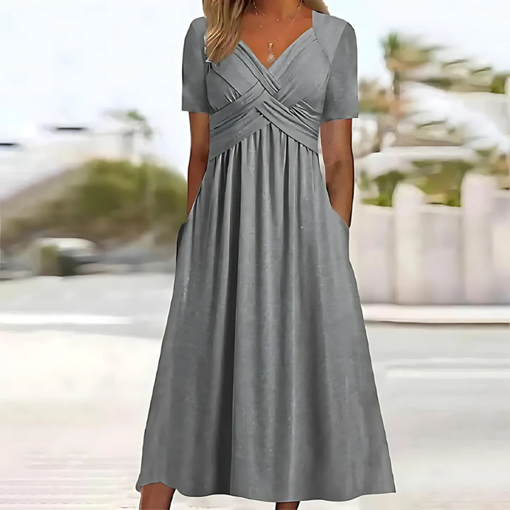 Léia | Robe élégante avec couverture du ventre