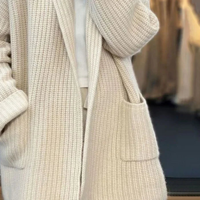 Iweta – Cardigan tricoté avec poches