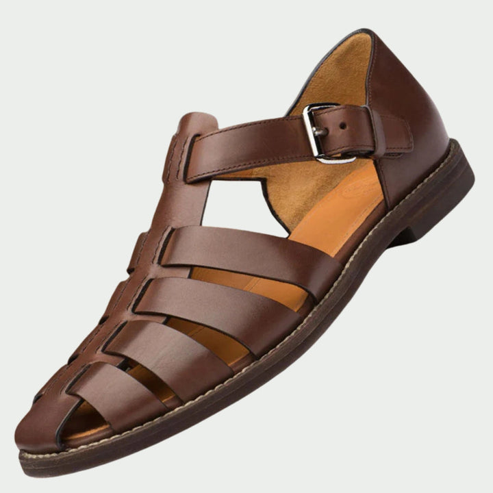 Zorant – Sandales spartiates en cuir pour homme