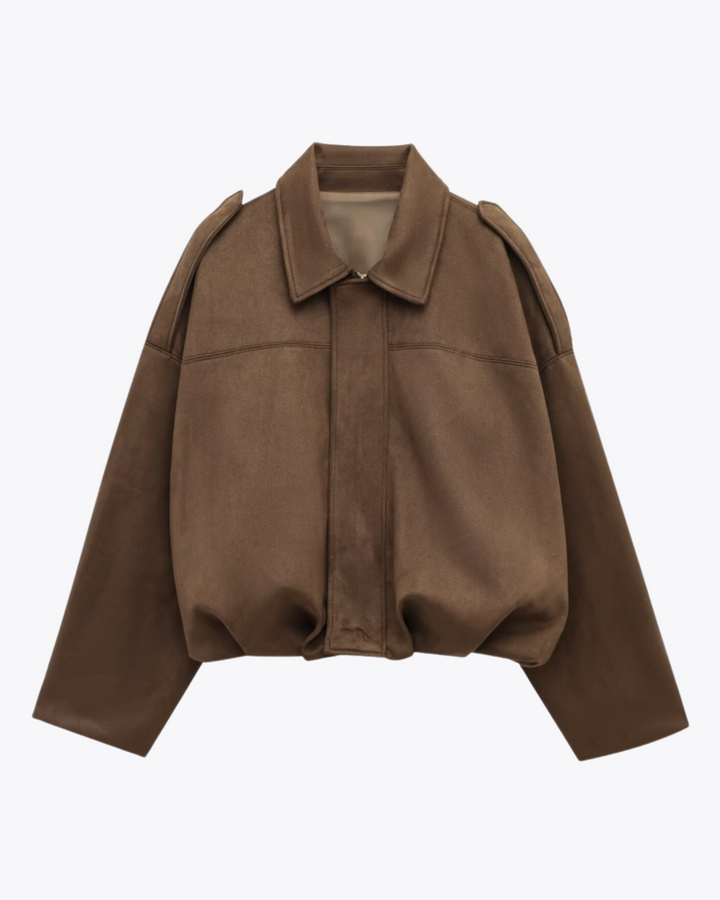 Monika - Blouson Bomber En Daim