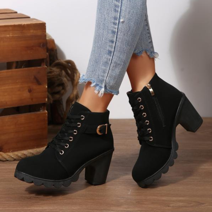 Orelia – Bottines à lacets élégantes