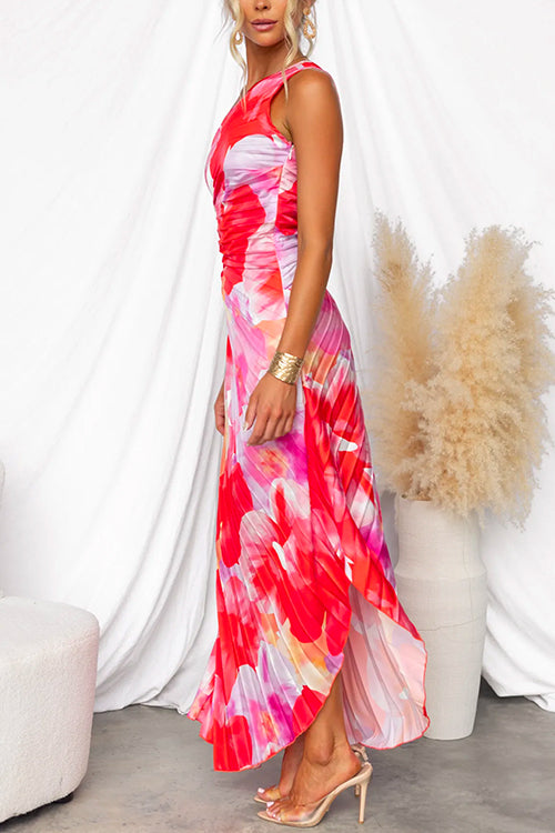 Adéline™ | Robe de soirée vibrante de style tropical