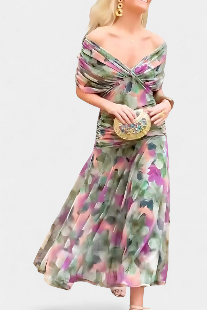 Alizée™ - Robe fleurie à la grâce éthérée