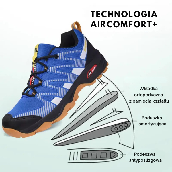 Tomasz – Chaussures orthopédiques pour hommes assurant un confort de marche