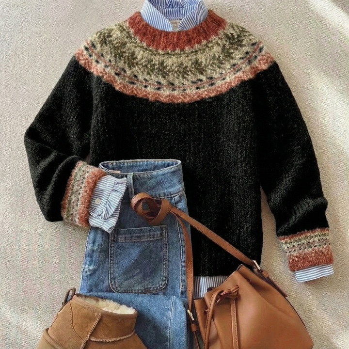 Ysérine – Tricot nordique Sweter Heritage