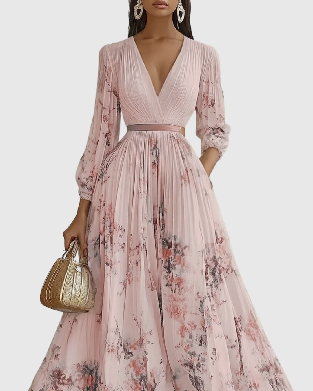 Siena™ - Robe longue élégante avec vague