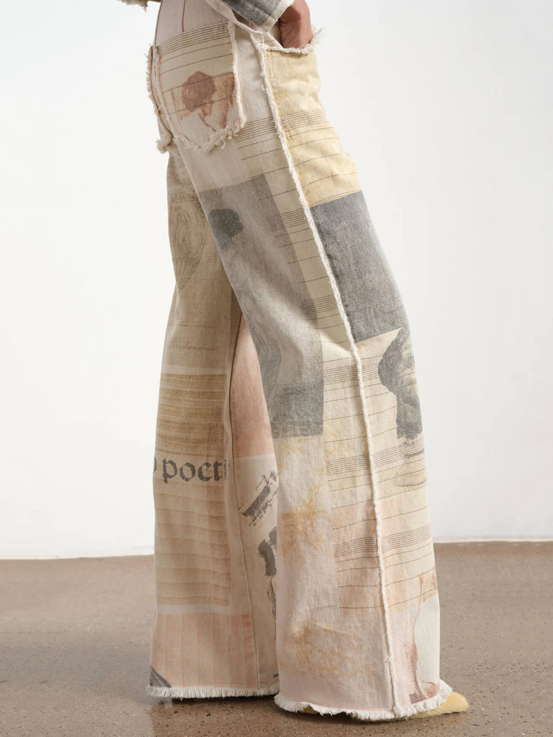 Eustachia – Jean large taille haute