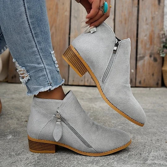 Inessa – Bottines orthopédiques en cuir
