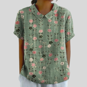 Amandine | Blouse Florale Verticale
