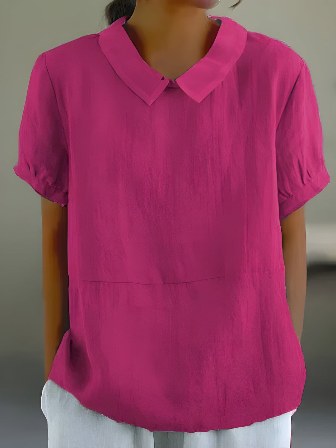 Cecilia - La blouse ample à col chic