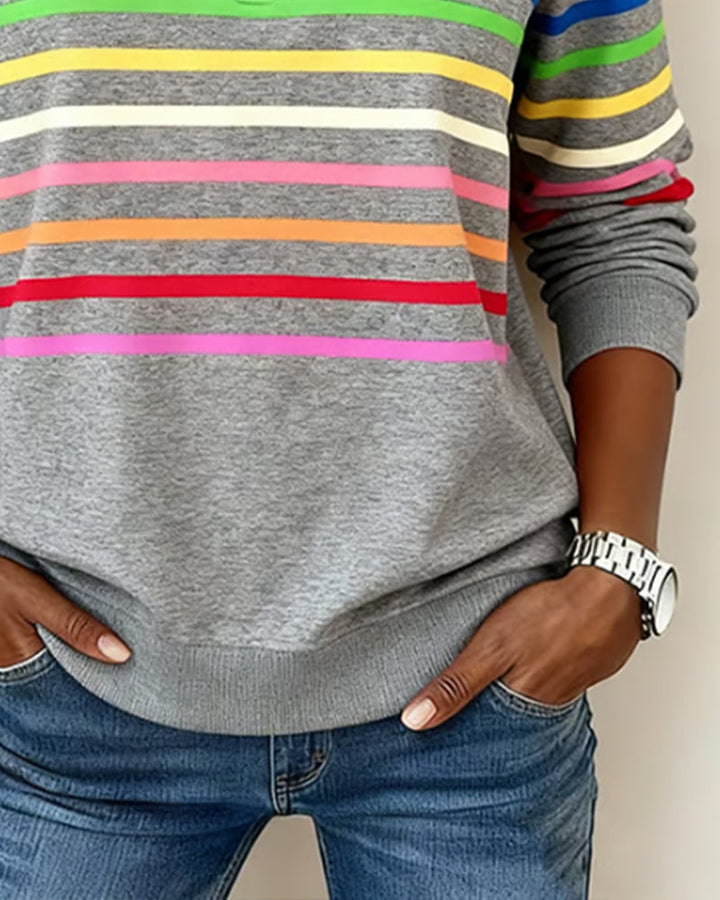 Kaelitha – Pull ample au style coloré