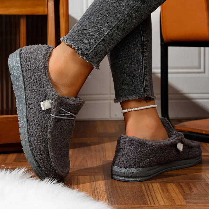 Rozalia – Chaussons Chauds Teddy