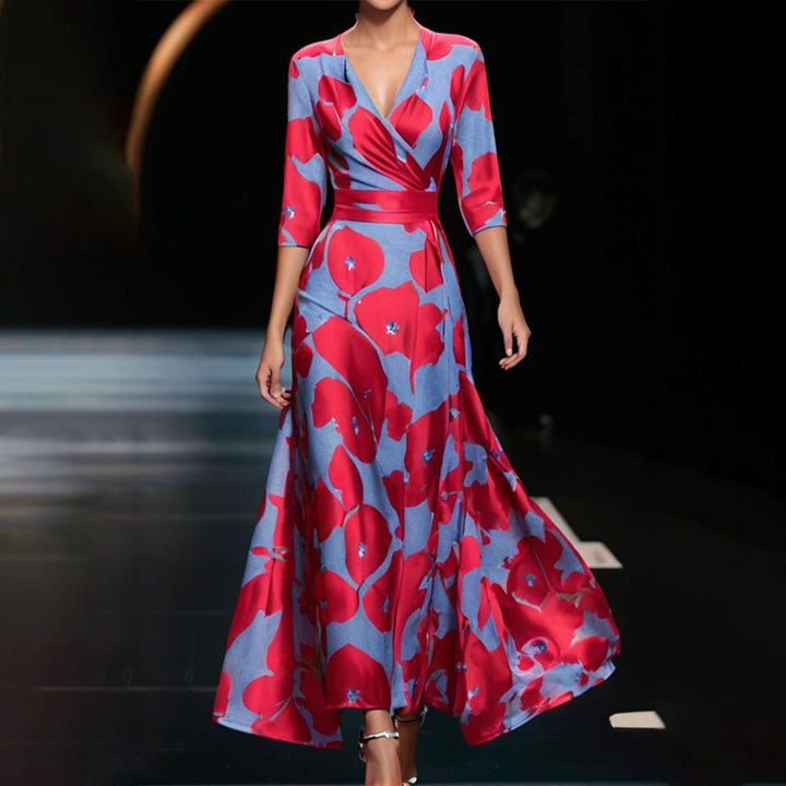 Sanne™ - Robe confortable à manches 3/4
