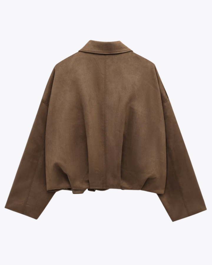 Monika - Blouson Bomber En Daim