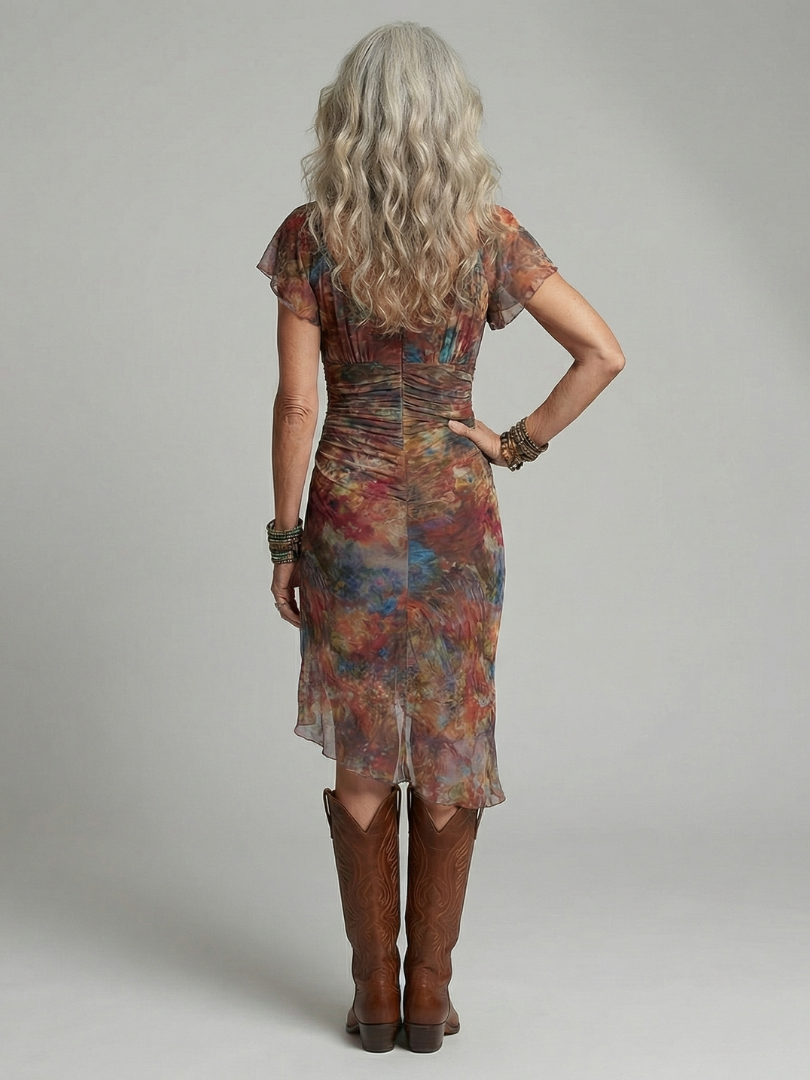 Kamila | Robe Midi Halter