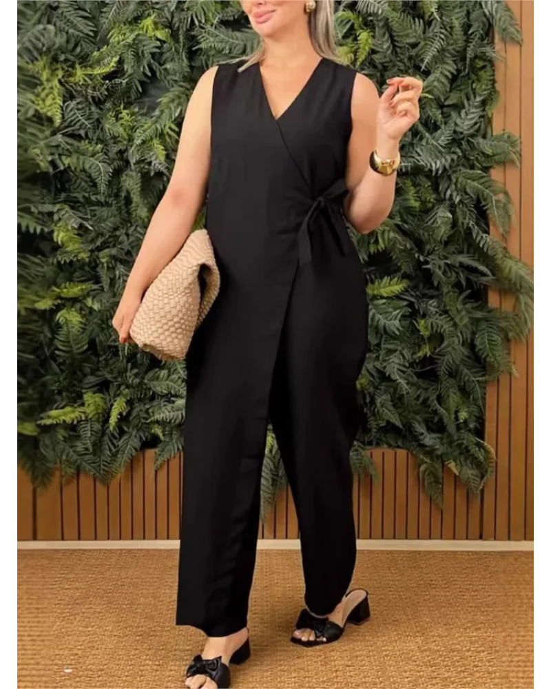 Renata – Ensemble d'été élégant avec jambes larges