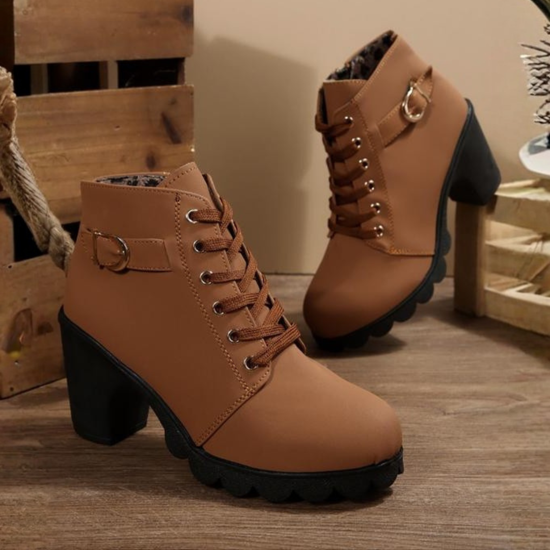 Orelia – Bottines à lacets élégantes