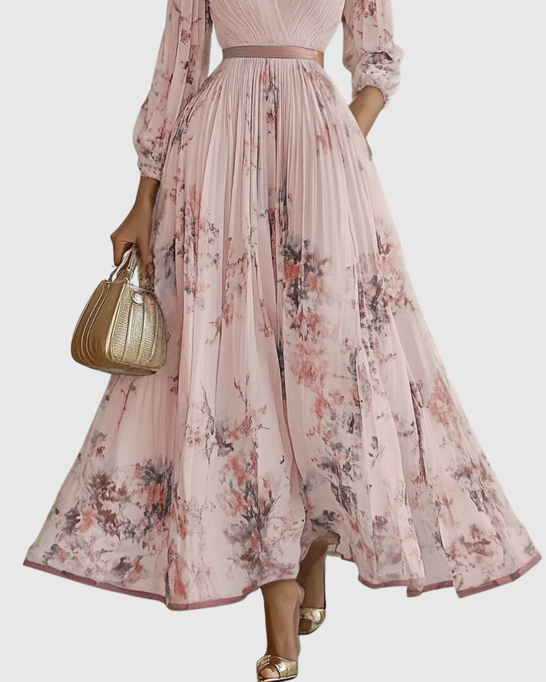 Siena™ - Robe longue élégante avec vague