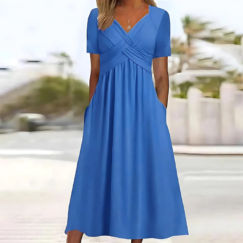 Léia | Robe élégante avec couverture du ventre