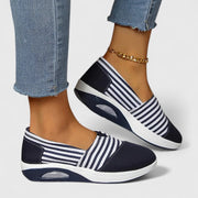 Marina | Baskets Slip-On Rayées